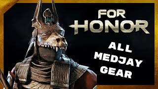 All Medjay Gear Remastered  For Honor [upl. by Eendys]