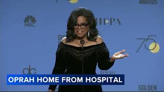 Oprah recovering after stomach virus sends her to emergency room [upl. by Polash769]