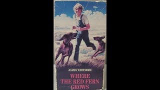 Opening To Where The Red Fern Grows 1984 VHS [upl. by Estele556]