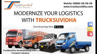 TruckSuvidha Revolutionizing Indias Transport Industry  Transport Industry  wwwtrucksuvidhacom [upl. by Nema]