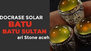 IDOCRASE SOLAR ACEH  agate  gemstones  precious stones jade  ring stone [upl. by Aneel]