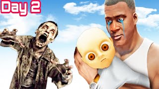 သားလေးကိုလိုက်ရှာမယ်🧟🧟🧟 Zombies and the baby Roleplay Episode 2 [upl. by Warga195]