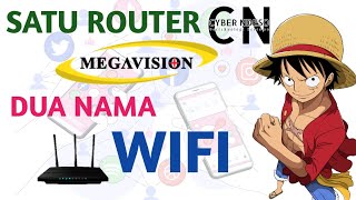 Cara Menambah Nama WIFI Modem UGRID Starnet Megavision  Satu Router Dua SSID  CYBER NDESO [upl. by Idnarb]