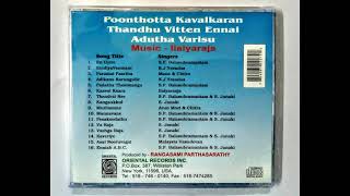 Sindhiya Venmani  Poonthotta Kavalkaran  KJJesudass  PSusheela  Ilayaraaja  Audio CD Song [upl. by Stortz]