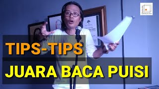 TIPSTIPS JUARA BACA PUISI [upl. by Aicilra29]