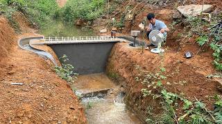 Block small streams to build 160V hydroelectric power plants [upl. by Adlei]