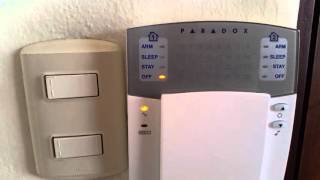 Alexa Paradox Home Alarm Voice Control [upl. by Calv714]