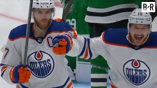 Connor McDavids Double OT Goal Wins Game 1 for Oilers vs Stars  2024 Stanley Cup Playoffs [upl. by Erdnaed]