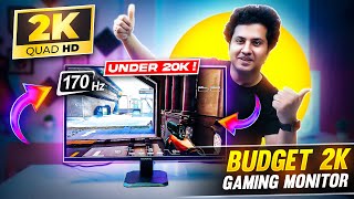 Budget Friendly 2K 170Hz Gaming Monitor is Here 😍 Gigabyte GS27Q Gaming Monitor Unboxing amp Review [upl. by Qerat]