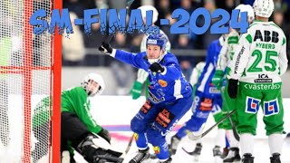 SMFINAL2024 ❄«VILLA LIDKOPING BK»«VASTERAS SK»❄SVENSKA BANDY ELITSERIEN 20232024❄ [upl. by Nylrak]