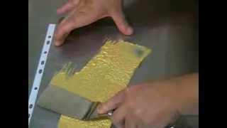 Making Gold Leaf Part 1 [upl. by Wolpert]