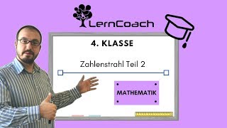 4Klasse Zahlenstrahl Teil2 [upl. by Ennyrb]