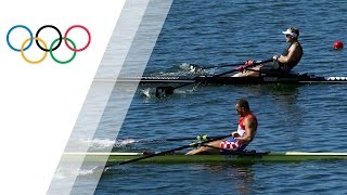 Rio Replay Mens Single Sculls Final Race [upl. by Yelhs]