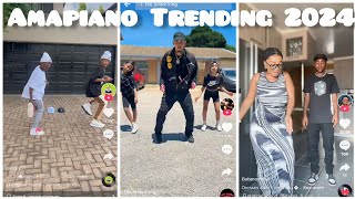 Amapiano Trending TikTok challenges  2024 amapianodance trending amapiano [upl. by Maddie930]