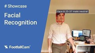 Facial Recognition with Demographic Analysis  FootfallCam [upl. by Gale]