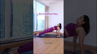 Reverse plank to reduce mummy tummy  Tackle that mummy tummy part 4 postpartumfitness [upl. by Kory44]