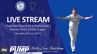 Thatcham Town CC 2nd XI v Sulhampstead and Ufton CC 2nd XI  20 July 2024 [upl. by Aicitan580]