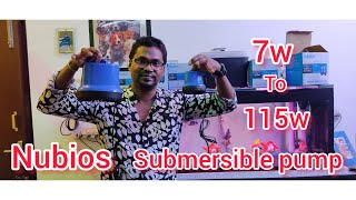 Nubios submersible pump review in tamil  sump motor  sumpfilter pump motor diy video tamil [upl. by Keffer797]