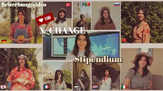 Bewerbungsvideo 🎬 XCHANGE KreativStipendium von schueleraustauschnet Auslandsjahr 2122 [upl. by Rizzi]