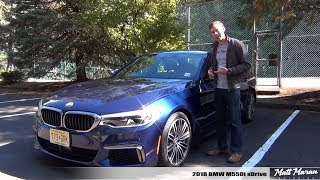 Review 2018 BMW M550i xDrive [upl. by Atterahs247]