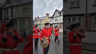 Lisburn Remembrance Sunday 2024 marchingband poppy [upl. by Catha]