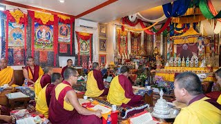 Livestream of prayers and pujas for Lama Zopa Rinpoches swift return [upl. by Nnairac]