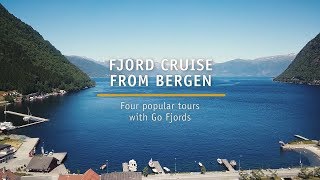 Four popular fjord cruises from Bergen Norway [upl. by Marleah]