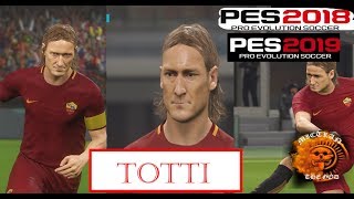 Francesco TOTTI for PES 20192018 Download face [upl. by Hatch]