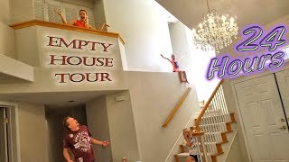 24 Hour Challenge in an Abandoned Mansion Empty House Tour [upl. by Allis520]