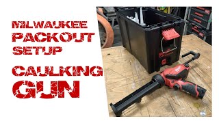 Milwaukee Caulking Gun Setup  Its about time [upl. by Jenkel574]