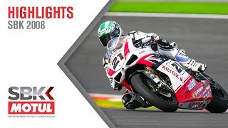 Troy Bayliss Best Lap Portimao Race 2  SBK 2008  WorldSBK [upl. by Analeh]