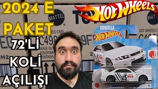 Hot Wheels Regular 2024 E Case 72li Koli Açılışı  TADIM KAÇTI [upl. by Matilde]