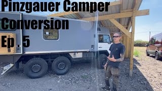 Pinzgauer Camper Conversion  Ep 5 Final fit out and Painting [upl. by Forlini]