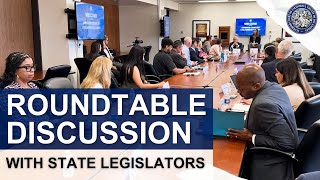 Mental Health Roundtable Discussion with State Legislators [upl. by Howlan]