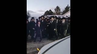 Satmar Rebbe R Aharon Visiting The Tosher Rebbe In Monteal  Cheshvan 5783 [upl. by Ailido263]