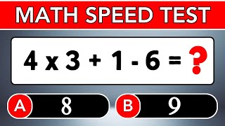 40 Cool Math Games Thatll Boost Your Brain Power By 90  Math Quiz For Kids [upl. by Tenaj]