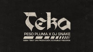 TEKA Lyric Video  DJ Snake Peso Pluma [upl. by Mason]