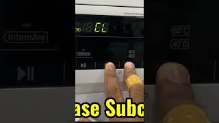 LG washing machine error code CL remove2024 [upl. by Eiduj]