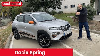 Dacia Spring 2022  Prueba de Autonomía  Range Test  Review en español  cochesnet [upl. by Ong]