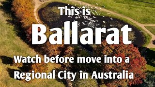 Ballarat a regional city in Australia  watch before move into a regional area [upl. by Gnolb821]