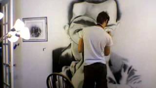 Dali speed painting mural [upl. by Phedra]