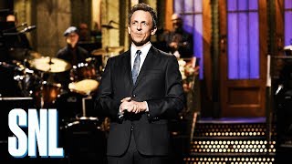 Seth Meyers Monologue  SNL [upl. by Neelhsa]