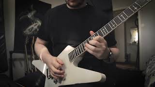 The Black Dahlia Murder  Sunless Empire  Guitar Solo Cover [upl. by Alledi]