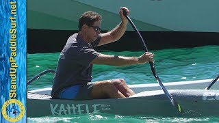 John Puakea Teaches Canoe Paddling Technique The Catch  Part 1 [upl. by Cruickshank]