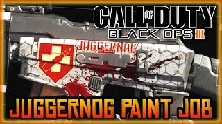 Black Ops 3  How To Make An Epic JUGGERNOG PAINT JOB Gunsmith Guide [upl. by Aleacem896]