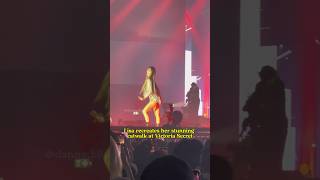 Lisa recreates Victoria Secrets top catwalk at fanmeeting bangkok lisa blackpink [upl. by Yewed492]