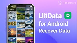 UltData for Android App Recover Deleted Photos Videos and Whatsapp Data without Root [upl. by Gonzalez]