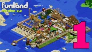 FUN PARK  El Templo de la Esfinge  MINECRAFT Ep 1 [upl. by Ful300]