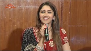 Sayesha Saigal Interview About Akhil Movie  Akhil The Power Of Jua  Akhil Akkineni VV Vinayak [upl. by Anerak89]