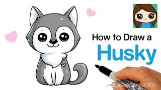 HOW TO DRAW A PUPPY DOG KAWAII EASY 🐶 [upl. by Pelpel905]